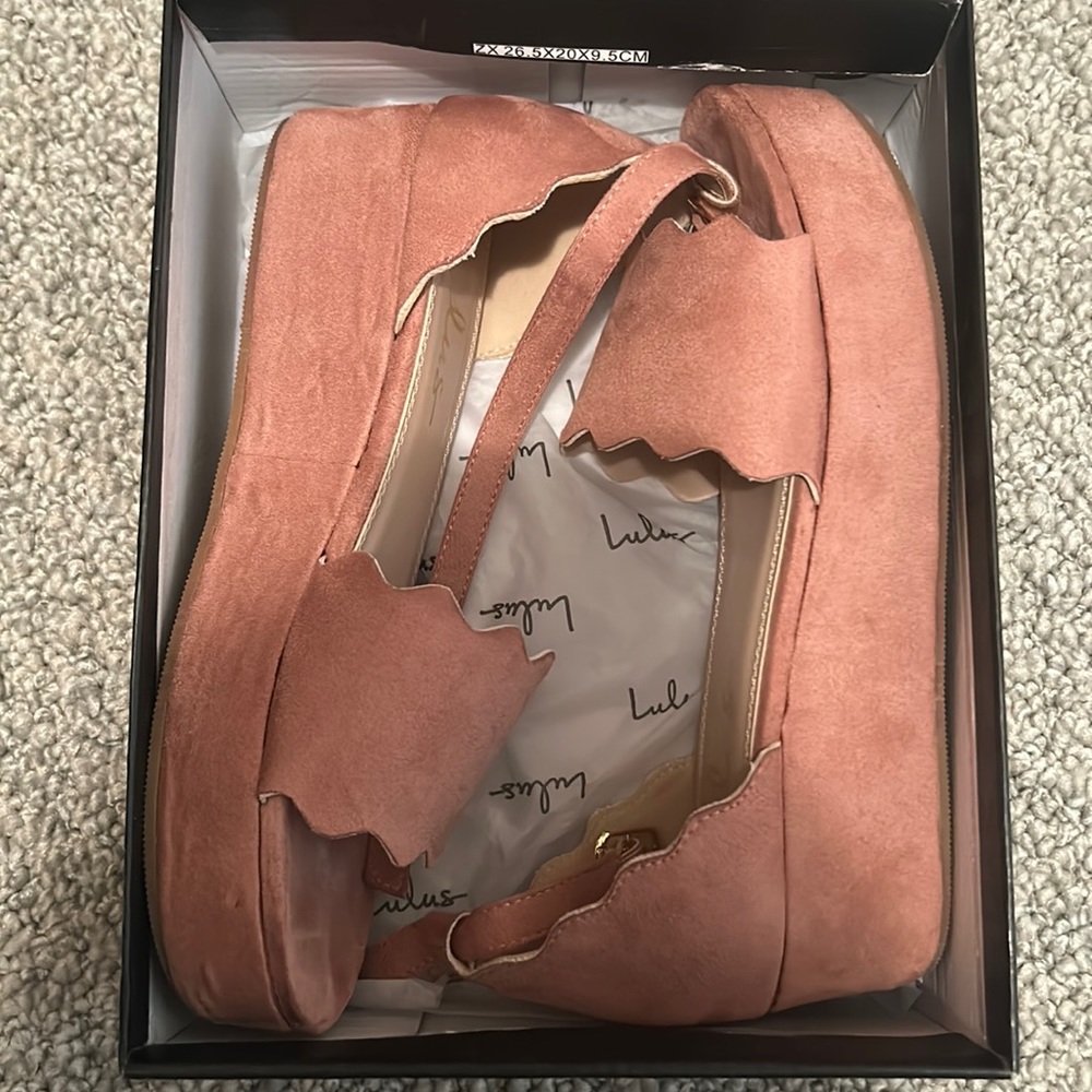 dusty rose heels
